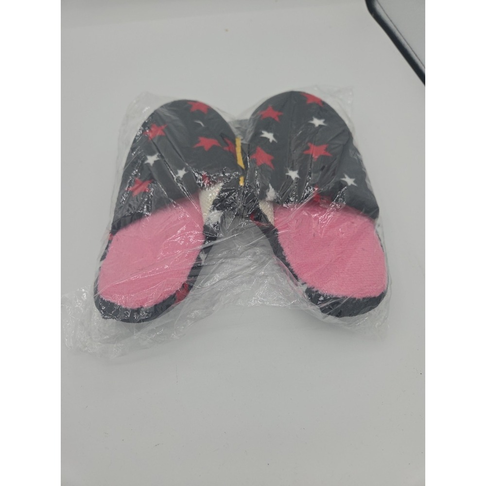 CTM Girl's Night Star Slip On Slippers Xl 3-4